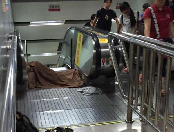 上海地铁“问题扶梯”被爆早有异响-新闻